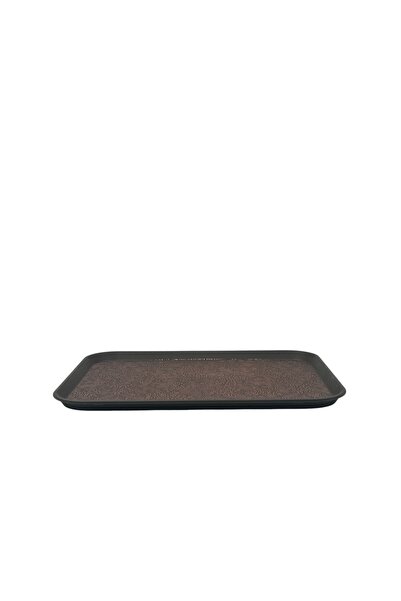 B&D Large Rectangular Plastic Tray – Extra-Spacious Multi-Purpose Serving Tra...