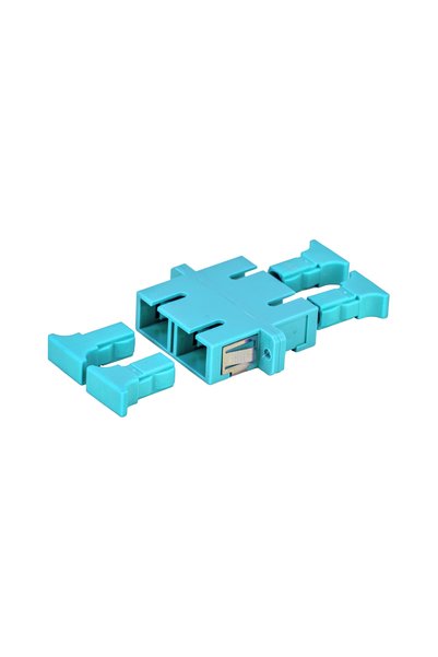 ALFAFONET Sc/Pc Duplex Multimode Om3 Fiber Optic Adapter 1 Pack - 25 Pieces