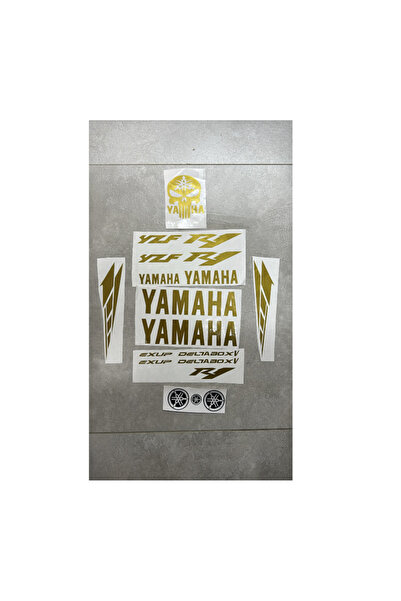Yamaha YZF R1 GOLD STİCKER SETİ