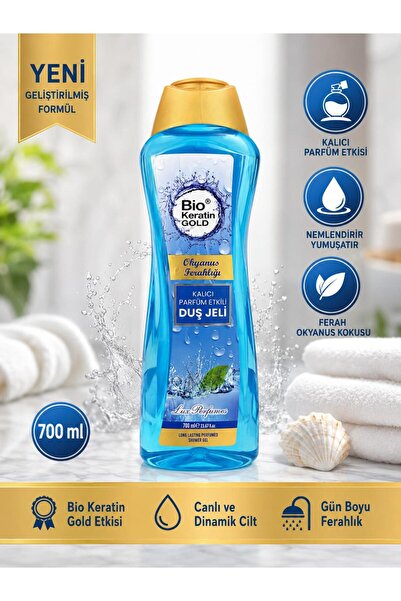Bio Keratin Gold Okyanus Ferahlığı Duş Jeli 700ml