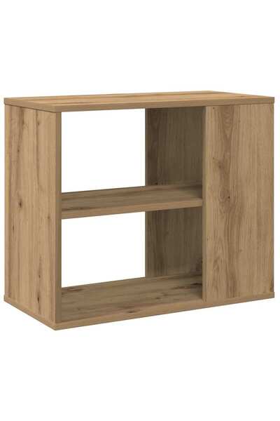 vidaxl Side cabinet, handcrafted oak, 60x30x50 cm, processed wood