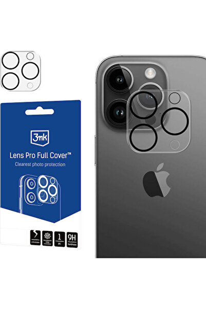 3MK Lens Pro Πλήρης Προστασία Κάμερας από Σκληρυμένο Γυαλί, Διαφανές, για το ...