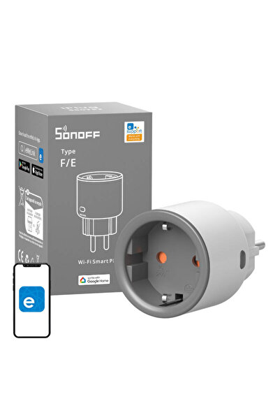 Sonoff Priză inteligentă Wi-Fi pentru aplicația Android iOS S60Tpf, control d...