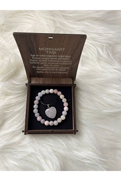 GK LUXURY & FASHION Natural Stone Necklace - Bracelet Set Certified Natural S...