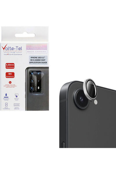 Other Volte-Tel Προστατευτικό Γυαλί Κάμερας iPhone Σκληρυμένο Γυαλί Ασημί για...