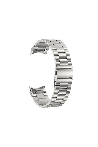 Puro Λουράκι Ανοξείδωτο Ατσάλι Ασημί (Galaxy Watch4/5/6/7/FE/4 Classic/6 Clas...