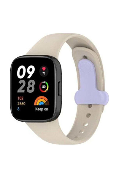Beline Λουράκι Σιλικόνης Μπεζ (Redmi Watch 3)