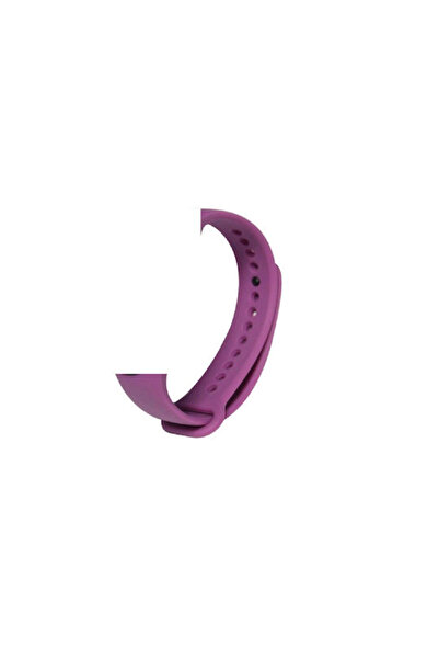 Devia Λουράκι Σιλικόνης με Πείρο Μωβ (Mi Smart Band 5/Mi Smart Band 6)