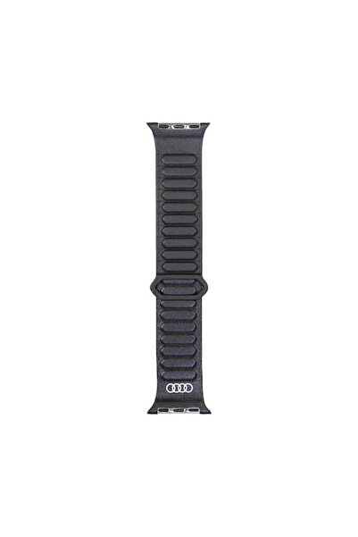 Audi Λουράκι Δερμάτινο Μαύρο (Apple Watch 40/41/42 mm)