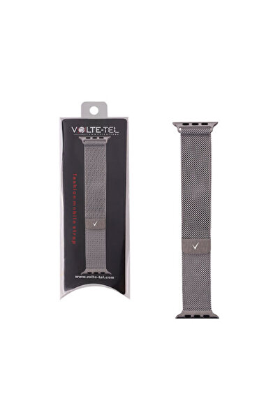 Other Volte-Tel Λουράκι από Ανοξείδωτο Ατσάλι Γκρι (για Apple Watch 38/40/41/...