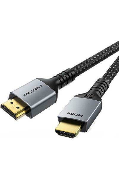 Cabletime HM8K HDMI 2.1 Υψηλής Ταχύτητας 48Gbps 4K 120Hz HDR VRR Πλεκτό Καλώδ...