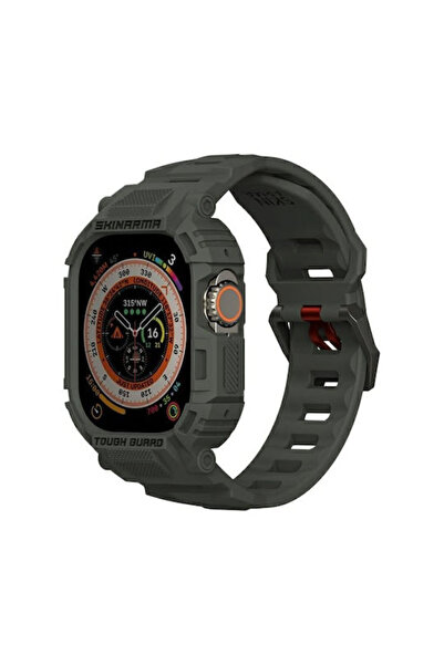 Skinarma Λουράκι+Θήκη Μέκα 2 σε 1 για Apple Watch 49mm Λαδί