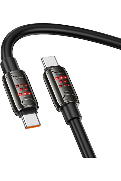 hoco. Hoco Καλώδιο USB 2.0 USB-C Αρσενικό - USB-C 240W Μαύρο 1.2μ 50289