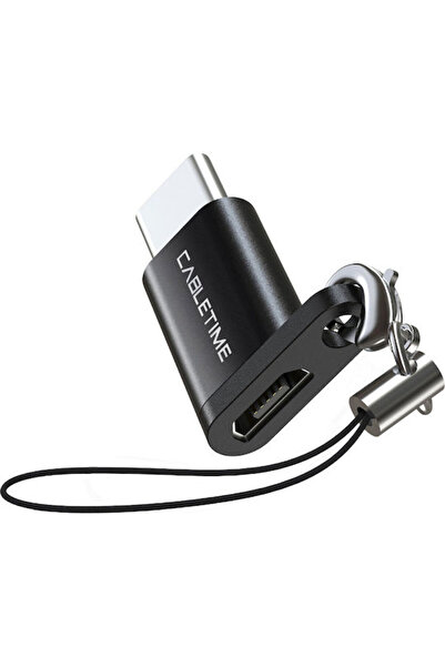 Cabletime CMBF Μετατροπέας USB-C αρσενικό σε micro USB θηλυκό 1 τεμάχιο