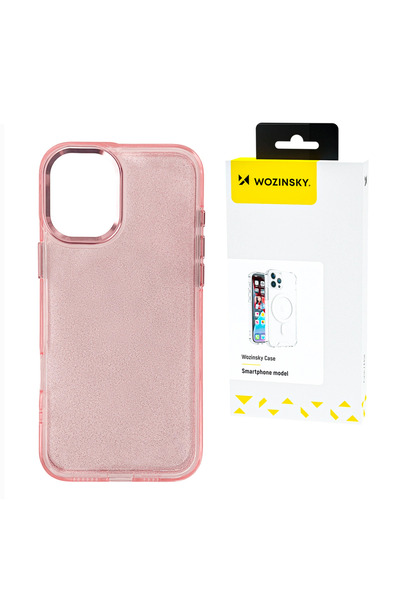 WOZINSKY Husă cu sclipici pentru Samsung Galaxy S24 FE, rezistentă