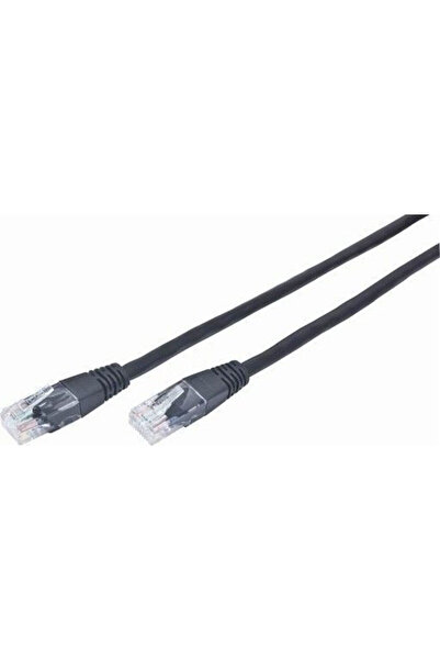 Cablexpert Καλώδιο Ethernet U/UTP Cat.5e (Gigabit) 1μ Μαύρο Κωδικός: PP12-1M/BK