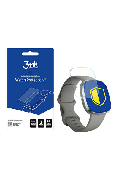 3MK ARC Προστατευτικό Οθόνης για το Fitbit Sense 3 τεμάχια