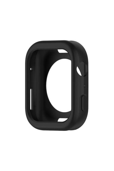Hurtel Θήκη σιλικόνης σε μαύρο χρώμα για Apple Watch Series 4, 5, 6, SE