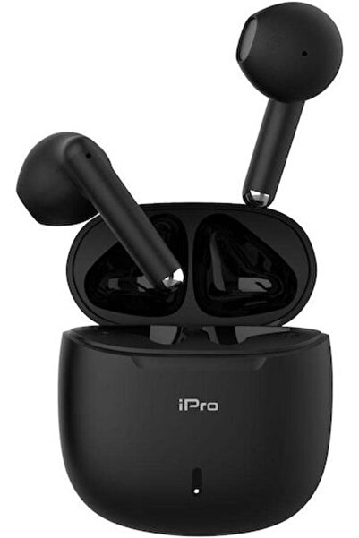 Other iPro TW100 Ενδοωτικά Ακουστικά Bluetooth Handsfree με Θήκη Φόρτισης Μαύρα