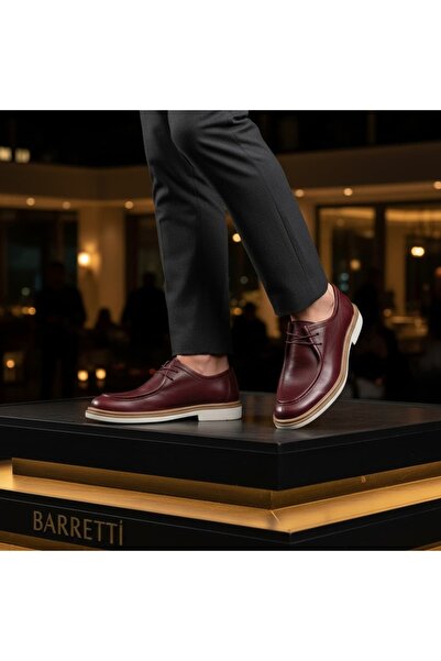 By Barretti BORDO CİLT DERİ SİDNEY LOAFER