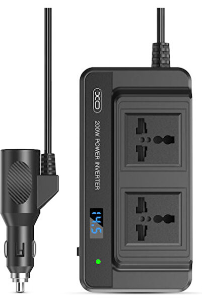 Xo CZ011 Φορτιστής Αυτοκινήτου 200W 2A Γρήγορη Φόρτιση με Θύρες: 1xType-C 2xL...