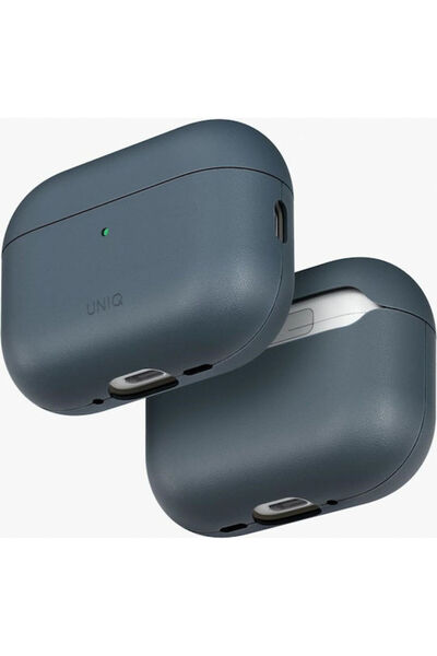 uniq Δερμάτινη Θήκη Lyden σε μπλε χρώμα για Apple AirPods Pro 3