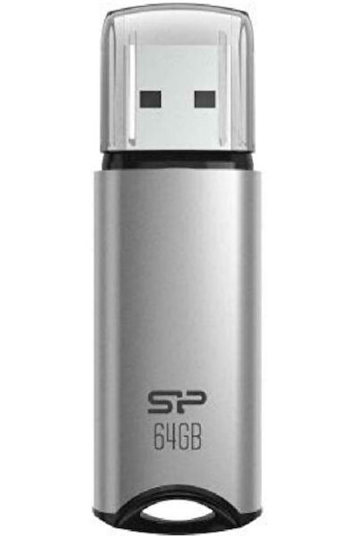 Silicon Power Marvel M02 64GB USB 3.2 Στικάκι Γκρι