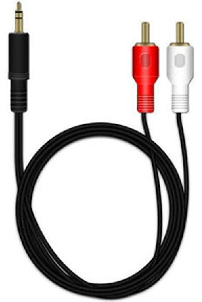 MediaRange Καλώδιο Jack 3.5mm - RCA Αρσενικό Μαύρο 1μ