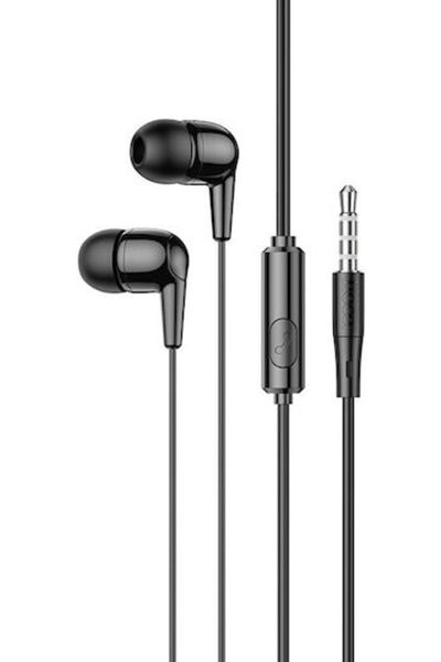 hoco. Hoco M97 Ενδοωτικά Handsfree με βύσμα 3.5mm Μαύρο