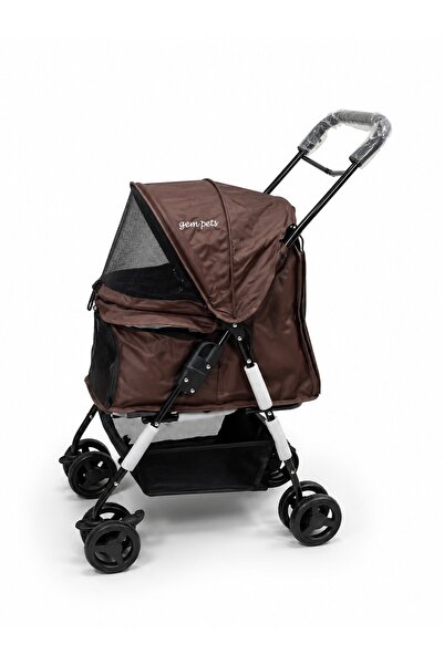 gempets SP02XK Kahverengi Kedi&Köpek Arabası