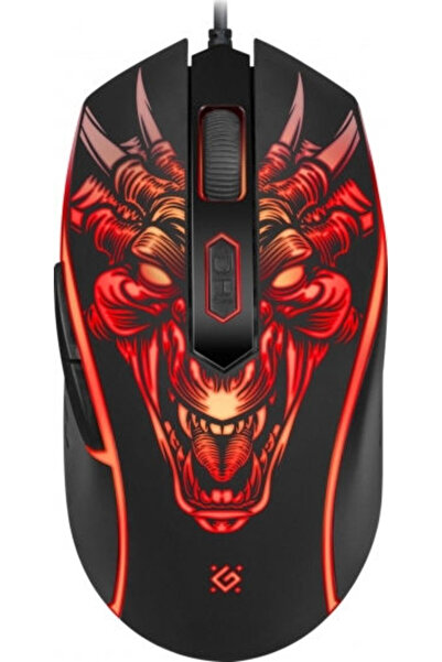 Defender Monstro GM-510L RGB Ποντίκι Gaming 3200 DPI Μαύρο
