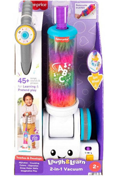 FISHER PRICE Βρεφικό Ηλεκτρονικό Παιχνίδι Σκούπα που Γέλαει & Μαθαίνει για 24...