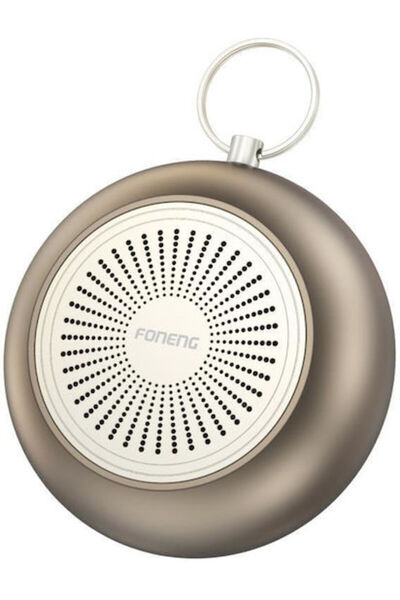 FONENG M1 Αδιάβροχο Ηχείο Bluetooth 5W με διάρκεια μπαταρίας έως 11 ώρες Καφές