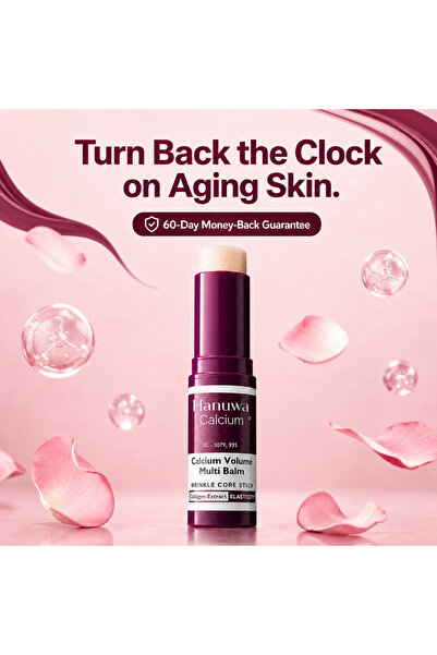 Hanuwa Calcium Volume Multi Balm Stick — Korean Collagen Eye Cream Stick for ...