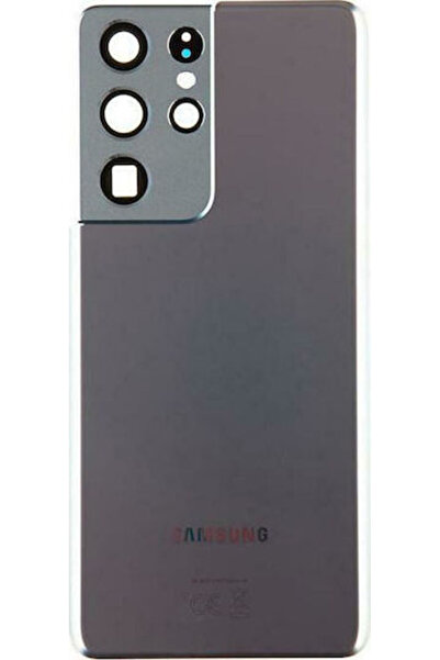 Samsung Ανταλλακτικό Πίσω Κάλυμμα Ασημί για Galaxy S21 Ultra 5G
