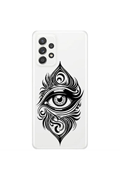 Other Samsung A13 4G Eye patterned drawing Transparent Silicone TPU Θήκη