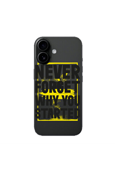 Other Apple Iphone 16 plus Never Forget Transparent Silicone TPU Θήκη
