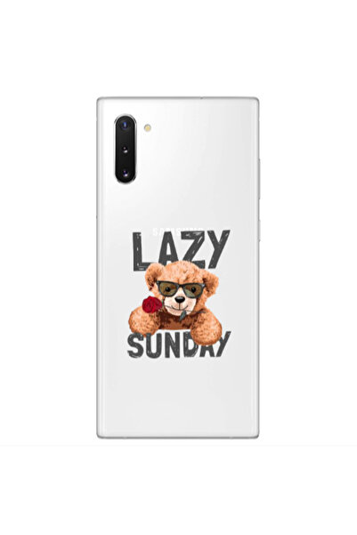 Other Samsung Note 10 Plus Lazy sunday Transparent Silicone TPU Θήκη