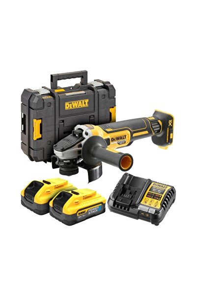 Dewalt DCG405H2T-QW Angle Grinder 18V 125mm 9000 rpm + 2x 5.0Ah PowerStack, C...
