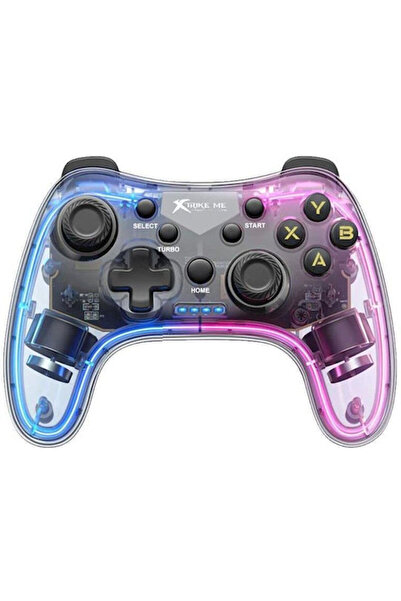 XTRIKE ME GP-52 Ασύρματο Χειριστήριο για Android / PC / PS4 / iOS Διαφανές