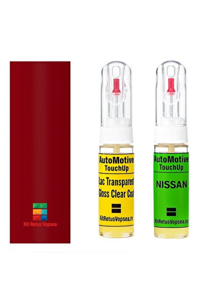 YLKRS AUTOMOTIVE Nissan Vanette NIS465 (Red) touch-up paint kit, 084229, NIS4...