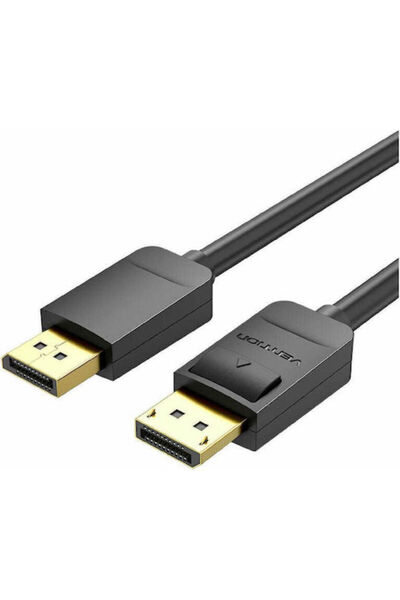 Vention Καλώδιο DisplayPort αρσενικό - DisplayPort αρσενικό 5μ Μαύρο (HACBJ)