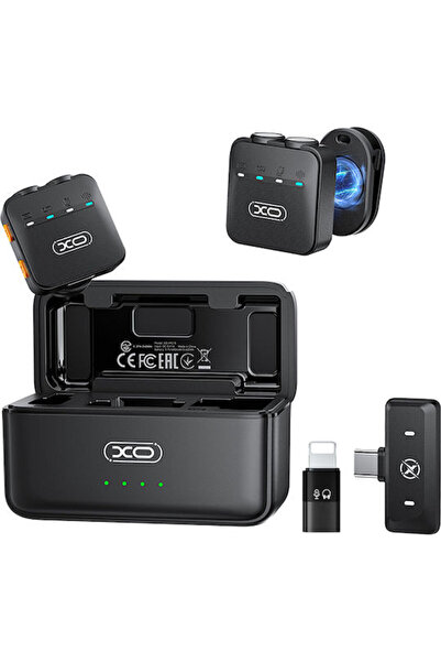 Xo MC15 Ασύρματο Σετ Μικροφώνου Πέτου με Bluetooth για Κινητά