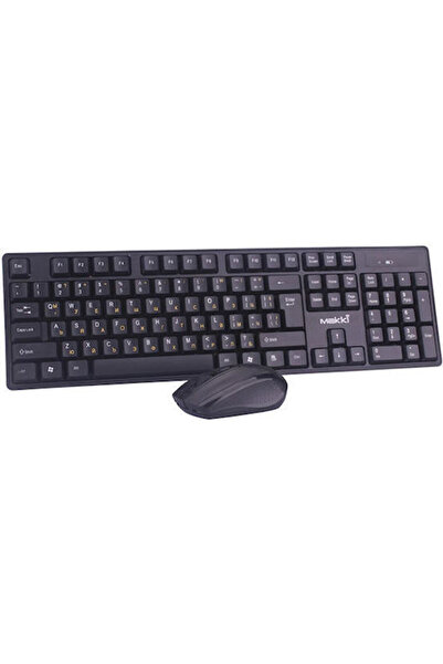 MAKKİ KBX-008 + ποντίκι Σετ Πληκτρολόγιο & Ποντίκι Κυριλλικά