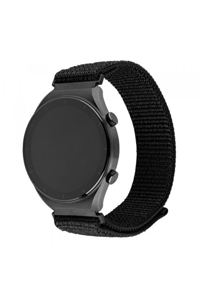 FIXED Nylon Sporty Strap for Huawei Watch / Xiaomi Watch Series, 22mm, Black
