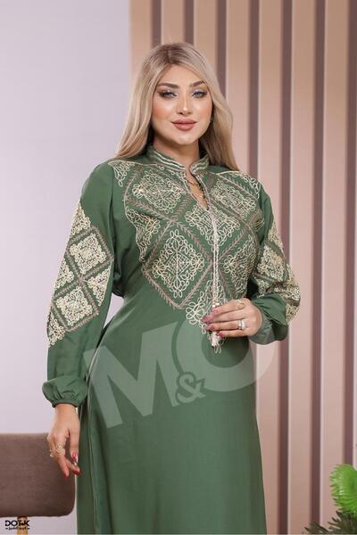 M&O 2 Cotton Embroidery Robe High Quality Elegant Embroidery Robe Suitable fo...