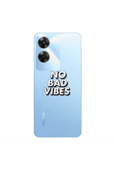 Other Realme Note 60 No bad vibes Transparent Silicone TPU Θήκη
