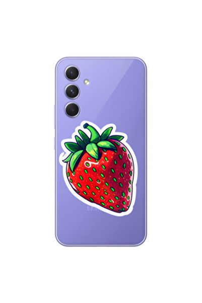 Other Samsung S25 PLUS strawberry Transparent Silicone TPU Θήκη