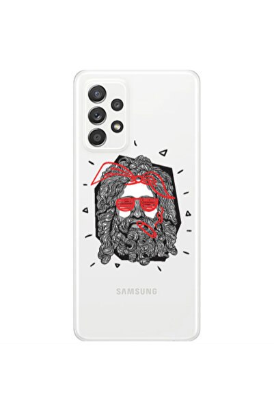 Other Samsung A72 Cool glasses Transparent Silicone TPU Θήκη