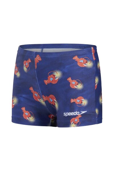 SPEEDO Costum de baie esențial pentru copii, model integral cu imprimeu, mări...